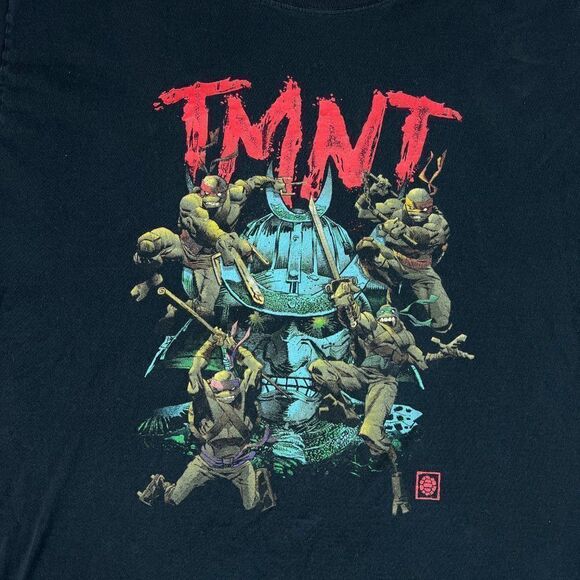TMNT Teenage Mutant Ninja Turtles Shirt Mens Large Black Lootwear Exclusive - Picture 2 of 11